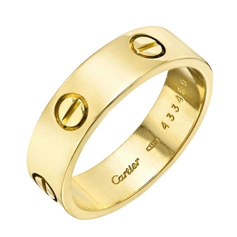 cartier mens ring price